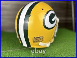 Vintage Green Bay Packers HNFL Size Medium Helmet Schutt Vintage Green Bay Packers HNFL Size Medium Helmet Schutt