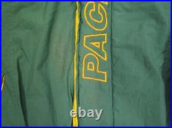 Vintage Green Bay Packers Jacket Men Large Green Pro Line Starter NFL Hooded