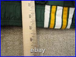 Vintage Green Bay Packers Jacket Men Large Green Pro Line Starter NFL Hooded