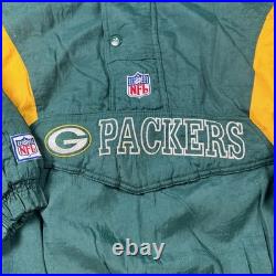 Vintage Green Bay Packers Jacket Mens Large NFL Football Starter 90s Vintage Green Bay Packers Jacket Mens Large NFL Football Starter 90s