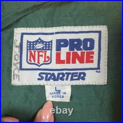 Vintage Green Bay Packers Jacket Mens Large NFL Football Starter 90s Vintage Green Bay Packers Jacket Mens Large NFL Football Starter 90s
