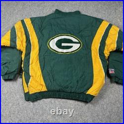 Vintage Green Bay Packers Jacket Mens Large NFL Football Starter 90s Vintage Green Bay Packers Jacket Mens Large NFL Football Starter 90s