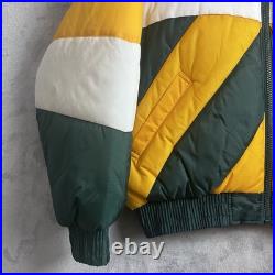 Vintage Green Bay Packers Jacket Mens XL Pro Player Hooded Puffer Back Spellout Vintage Green Bay Packers Jacket Mens XL Pro Player Hooded Puffer Back Spellout