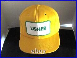 Vintage Green Bay Packers Lambeau Field Usher Cap withLOA, TEAM ISSUED