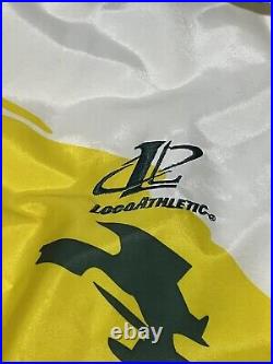 Vintage Green Bay Packers Logo Athletic Splash Jacket Wind Breaker M