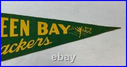 Vintage Green Bay Packers National League Champs Pennant