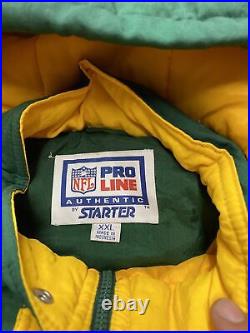 Vintage Green Bay Packers Pullover Starter Jacket