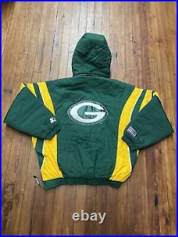 Vintage Green Bay Packers Pullover Starter Jacket