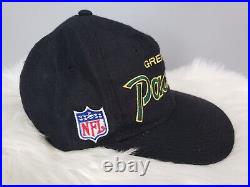 Vintage Green Bay Packers Sports Specialties Script Snapback Football Hat