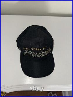 Vintage Green Bay Packers Sports Specialties Script Snapback Football Hat