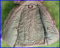 Vintage Green Bay Packers Stadium Coat Mirage NFL Jacket Long Mens L 90s RARE