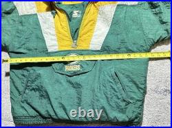 Vintage Green Bay Packers Starter Jacket Men Large Green Hooded PRO LINE NFL 90s Vintage Green Bay Packers Starter Jacket Men Large Green Hooded PRO LINE NFL 90s