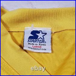 Vintage Green Bay Packers Sterling Sharpe 1993 Starter Throwback Jersey Large 48