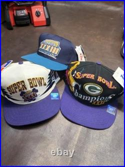 Vintage Green Bay Packers Super Bowl XXXI 31 Champions Hat 1997 Snapback NFL NEW