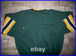 Vintage Lee Sport Green Bay Packers Football Logo Pullover Jumper Sweatshirt XL