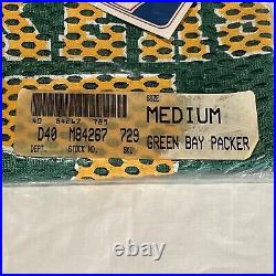Vintage Logo Seven 7 Green Bay Packers Football Jersey Cropped Mesh Boxy Fit