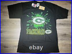 Vintage Mens Green Bay Packers Cosmic Tee XL