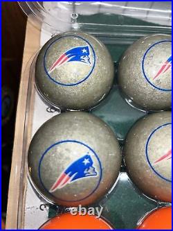Vintage NFL Cue Billiards Balls Green Bay Packers & Dallas Cowboys
