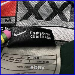 Vintage Nike Green Bay Packers Jacket XXL Green Yellow Reversible Full Zip 2000