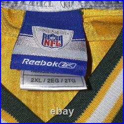Vintage Reebok Brett Favre Green Bay Packers #4 NFL Jersey Mens 2XL 29in x 34in