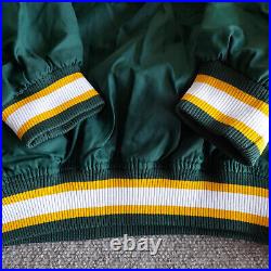 Vintage Reggie White Green Bay Packers Jacket 2XL Starter NFL Collection Men