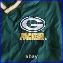 Vintage Reggie White Green Bay Packers Jacket 2XL Starter NFL Collection Men