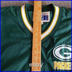 Vintage Reggie White Green Bay Packers Jacket 2XL Starter NFL Collection Men