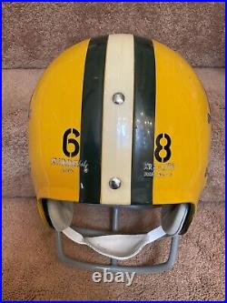 Vintage Riddell Kra-Lite TK2 Football Helmet Green Bay Packers Gale Gillingham