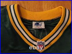 Vintage Starter Label FRASER No 2 GREEN BAY PACKERS Game Used (Size 52) Jersey