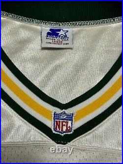 Vtg Brett Favre Green Bay Packers Starter Pro Line Authentic Jersey Mens 48