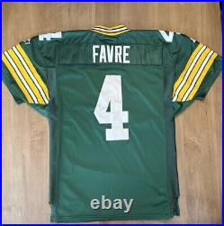 Vtg Brett Favre Sewn Green Bay Packers Starter Pro Line Authentic Jersey Mens 48