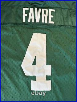 Vtg Brett Favre Sewn Green Bay Packers Starter Pro Line Authentic Jersey Mens 48