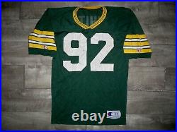 Vtg Champion Green Bay Packers Reggie White NFL Football Jersey Uniform Size 44