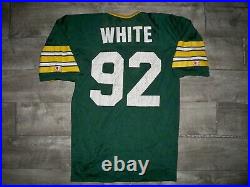 Vtg Champion Green Bay Packers Reggie White NFL Football Jersey Uniform Size 44