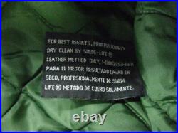 Vtg Green Bay Packers Mens Leather Jacket Sz M Full Zip Super Bowl XXXI Champion Vtg Green Bay Packers Mens Leather Jacket Sz M Full Zip Super Bowl XXXI Champion