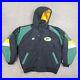 Vtg_Green_Bay_Packers_Starter_Jacket_Mens_Medium_Black_Full_ZIp_Puffer_Hooded_01_up