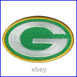 Wholesale Green Bay Packers Nation Football Logo Size 3.0x2.0 Iron on Patches