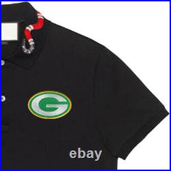 Wholesale Green Bay Packers Nation Football Logo Size 3.0x2.0 Iron on Patches