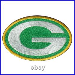 Wholesale Green Bay Packers Wisconsin Football Logo Size 3.1x2.3 Iron on Patch