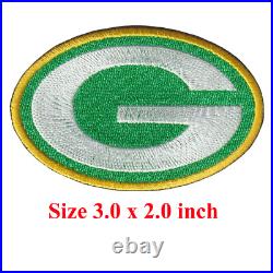 Wholesale Green Bay Packers Wisconsin Nation Logo Size 3.0x2.0 Iron on Patch